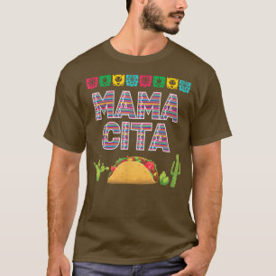 Camiseta Mamacita Taco Cinco De Mayo Mulheres Meican Fiesta