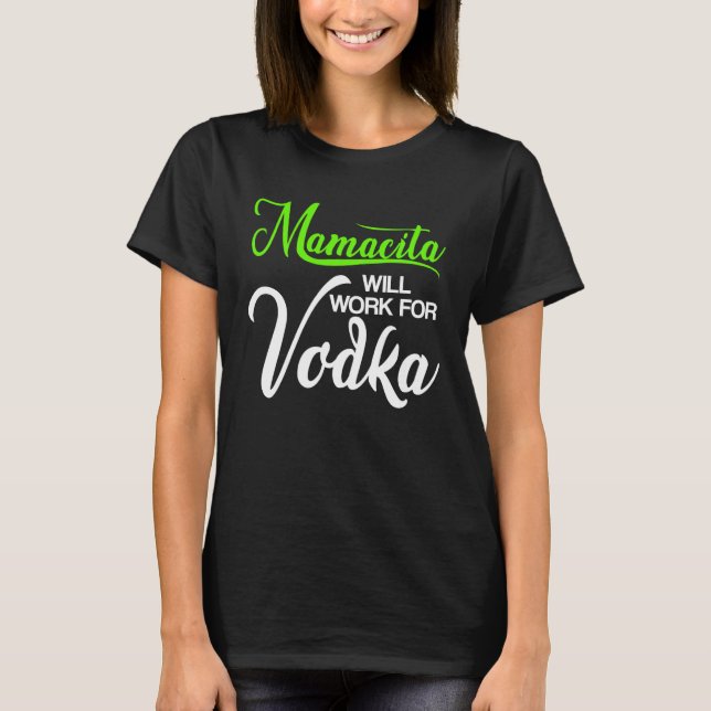 Camiseta Mamacita Work Cinco De Mayo (Frente)