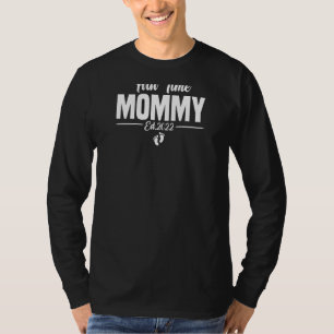Camiseta Mamãe 2022 Dia de as mães 2022 Para Mulheres