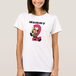 Camiseta Mamãe 2BEE Camiseta-T de maternidade feminina