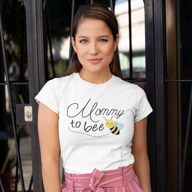Camiseta Mamãe A Ser (mommy to bee)