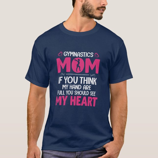 Camiseta Mamãe Art Gymnastics Mãe (Frente)