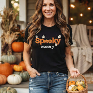 Camiseta Mamãe Assustadora Halloween 2026