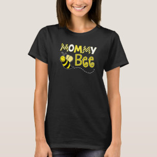 Camiseta Mamãe Bee Day Girl Hive Party Matando Birthda
