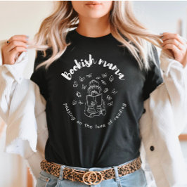 Camiseta Mamãe Bookish - Lendo a vida da mamãe com borbolet