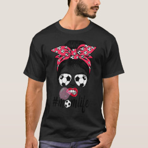 Camiseta Mamãe Caçador da Vida Mãe Dia de as mães Mal Arma