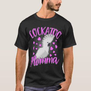 Camiseta Mamãe Cacatua Pet Bird Papagaio Mãe Guarda-Chuva C