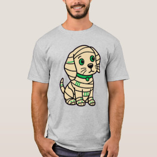 Camiseta Mamãe Cachorrinho Fofo Adesivo de Bandagens de Hal