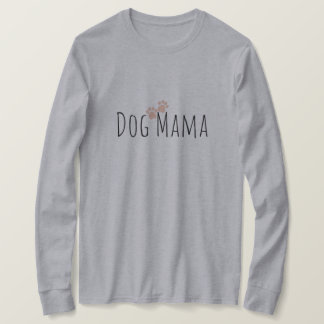 Camiseta Mamãe Cachorro com Docinho de Pata