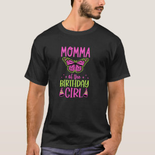 Camiseta Mamãe Da Menina Do Aniversário Tema Borboleta Aniv