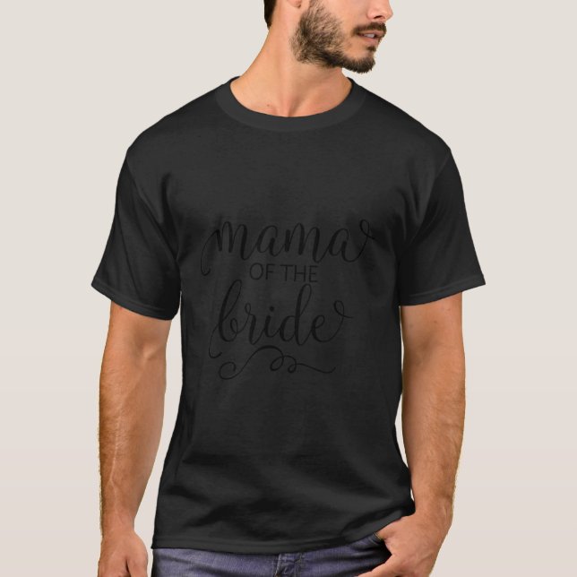 Camiseta Mamãe Da Noiva Py De Casamento Mãe (Frente)