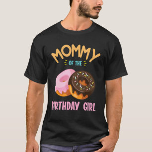 Camiseta Mamãe Da Rosquinha De Aniversário Filha Mãe M