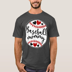 Camiseta Mamãe De Beisebol Para Dia de as mães De Avó-Mulhe