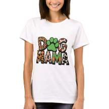 Mamãe de Cachorro – Desenho de Pegada de Pata com