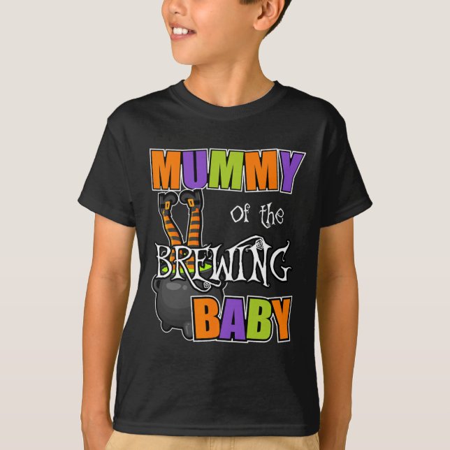 Camiseta Mamãe de Criação de Fatos de Bebê (Frente)