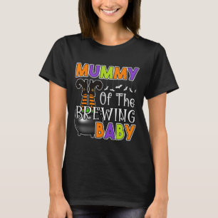 Camiseta Mamãe de Criação de Figurino de Bebê no Halloween