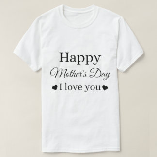 Camiseta Mamãe de dia de as mães de dia de as mães feliz mã