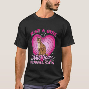 Camiseta Mamãe de Gato APENAS UMA GAROTA QUE AMA GATOS BENG