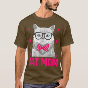 Camiseta Mamãe De Gato Engraçado, Melhor Gato Mãe
