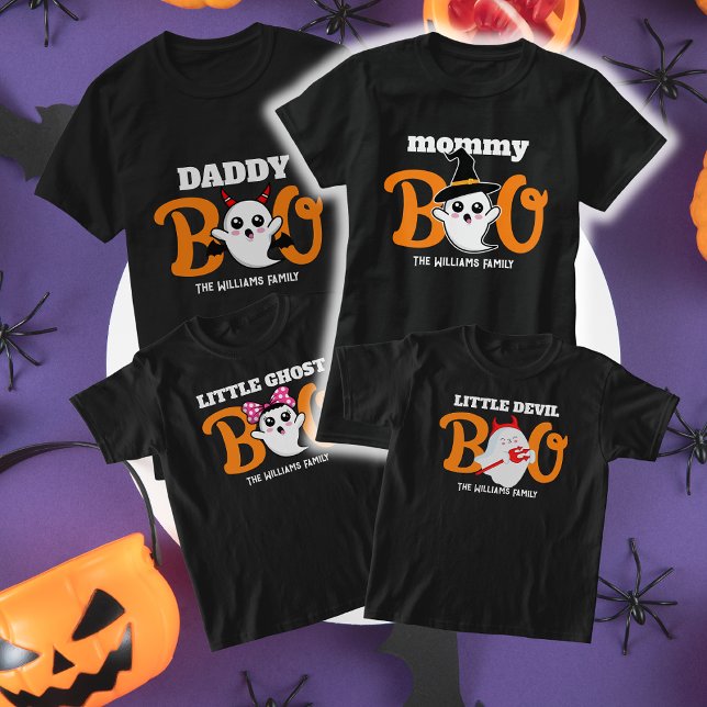 Camiseta Mamãe de Halloween Matando a Família do Diabo (Criador carregado)