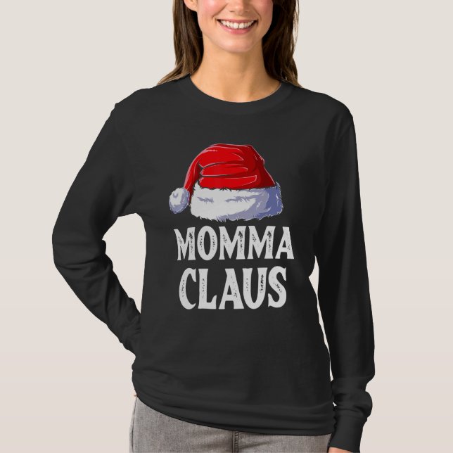 Camiseta Mamãe de Natal, Papais noeis da Mãe de Natal... (Frente)