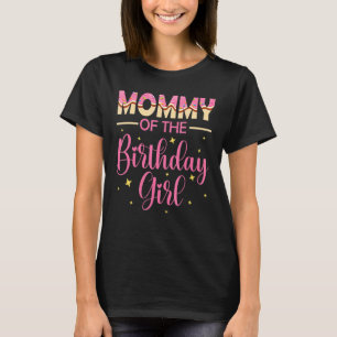 Camiseta Mamãe De Nozes De Rosquinha Doce Da Garota De Aniv