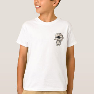 Camiseta Mamãe de Papel Higiênico Chibi Fofa para Crianças
