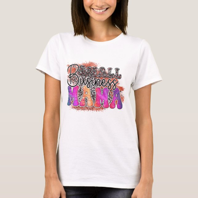 Camiseta Mamãe de Pequenas Empresas - Dia de as mães (Frente)