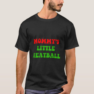 Camiseta Mamãe De Pequeno Meatball Funny Piada Italiana
