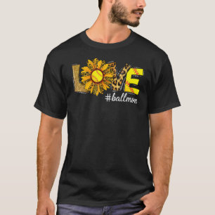 Camiseta Mamãe De Sofá Para Mulheres Bola De Amor De Girass