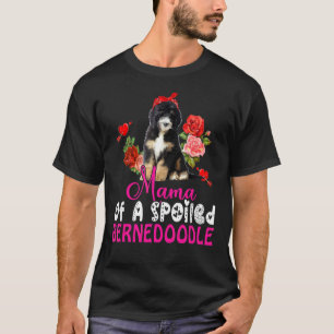 Camiseta Mamãe De Um Cachorro Arco De Cachorro Mole