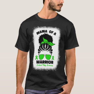 Camiseta Mamãe De Uma Paralisia Cerebral Guerreira Para Mul