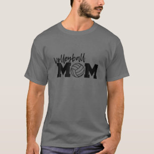 Camiseta Mamãe De Voleibol Engraçada Pelo Jogador De Vole