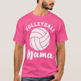 Camiseta Mamãe de Voleibol Matando Chá de Voleibol Familiar