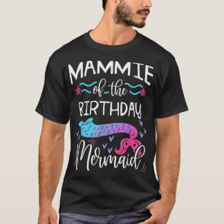 Camiseta Mamãe Do Aniversário Da Família Sereia Festa C