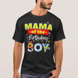 Camiseta Mamãe Do Brinquedo De Aniversário Que Combina Fami