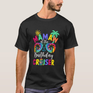 Camiseta Mamãe Do Cruzeiro De Aniversário Da Família Combin