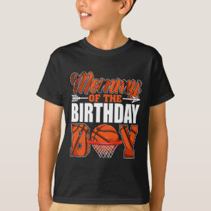 Camiseta Mamãe do Menino de Aniversário Sketll Família Part