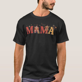 Camiseta Mamãe do Menino/Menina de Aniversário Circo Carnav