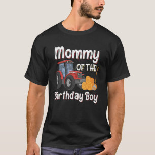 Camiseta Mamãe Do Nascimento Do Farmador De Fazendas De Ani