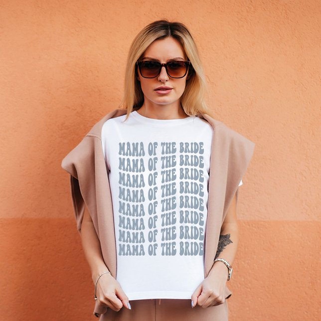 Camiseta Mamãe do Partido Brida Correspondente de Noiva Dus (Criador carregado)