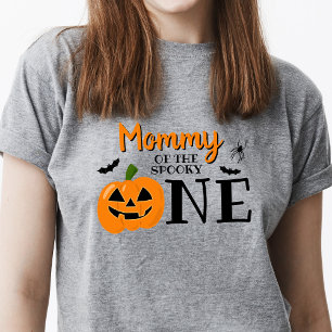 Camiseta Mamãe Do primeiro aniversario De Dia Das Bruxas