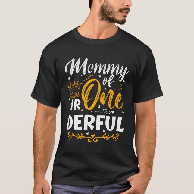 Camiseta Mamãe Do Sr. One Derful 1Rua Py First One Derful (Frente)