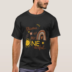 Camiseta Mamãe Do Sr. Py Boho Sun Mãe 1Rua