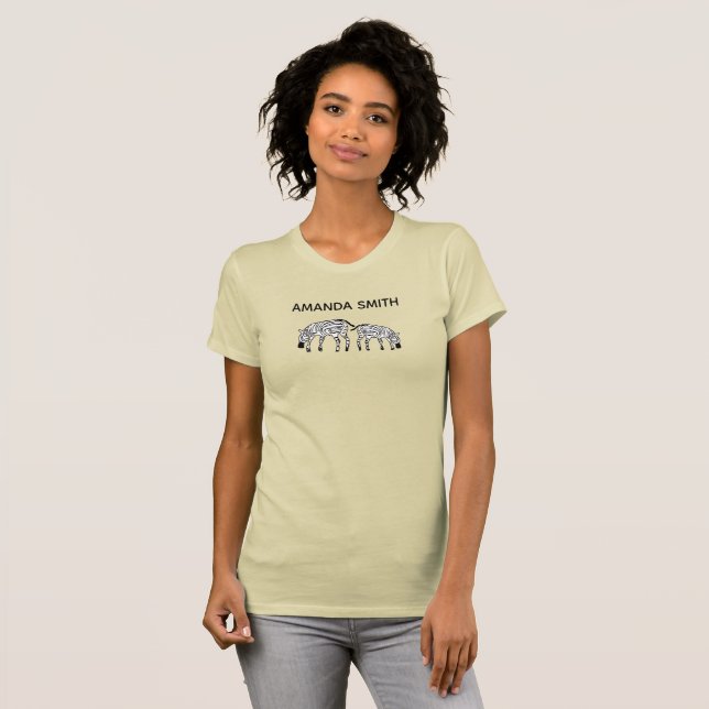 Camiseta Mamãe e Bebê lindas e bonitas (Frente Completa)