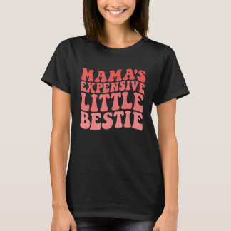 Camiseta Mamãe é carinhosa, pequena e carinhosa mãe.
