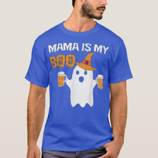 Camiseta Mamãe é minha boo Crianças assustadoras temporada 