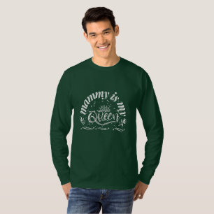 Camiseta Mamãe é minha rainha
