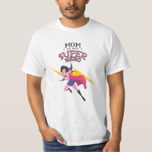 Camiseta Mamãe é minha super-heroína