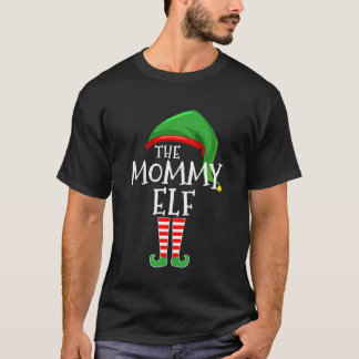 Camiseta Mamãe Elfo Família Grupo Combinando Natal Mamãe